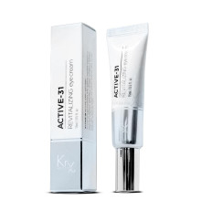 ACTIVE-31 EYE CREAM KRX Aesthetics Супер-активний крем для повік з 31-м анти-ейдж інгредієнтом для боротьби зі зморшками, мішками і темними колами під очима, 15 гр