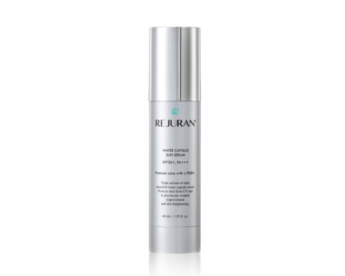 Сонцезахисна сироватка із гідрокапсулами Rejuran Water Capsule Sun Serum SPF 50+ PA+++ 