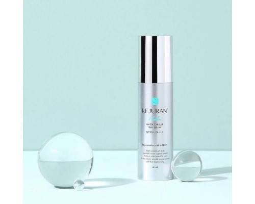 Сонцезахисна сироватка із гідрокапсулами Rejuran Water Capsule Sun Serum SPF 50+ PA+++ 