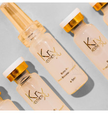 BOTO RX MESO BOOSTER AMPOULE. Гелевий бустер-концентрат з 0,17% Ботулотоксином та Пептидами для роботи з мімічними зморшками та омолодження. Бокс з 1 ампула х 5 мл