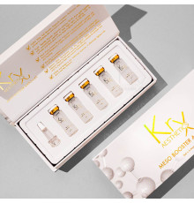 BOTO RX MESO BOOSTER AMPOULE. Гелевий бустер-концентрат з 0,17% Ботулотоксином та Пептидами для роботи з мімічними зморшками та омолодження. Бокс з 5 ампул х 5 мл