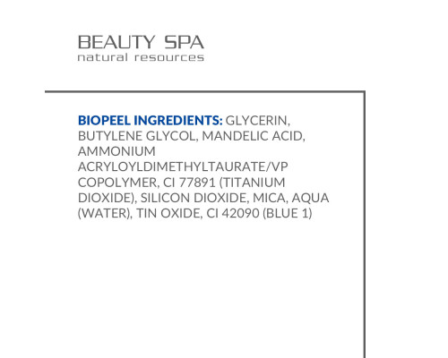 Beauty Spa Хімічний пілінг-мус біопіл 30%, ph 3,6 для всіх типів шкіри та для всіх сезонів / biopeel 300ml