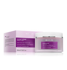 Кислотний скраб винний пілінг рh 3,5 для обличчя та тіла / sugar scrub 250 ml beauty spa
