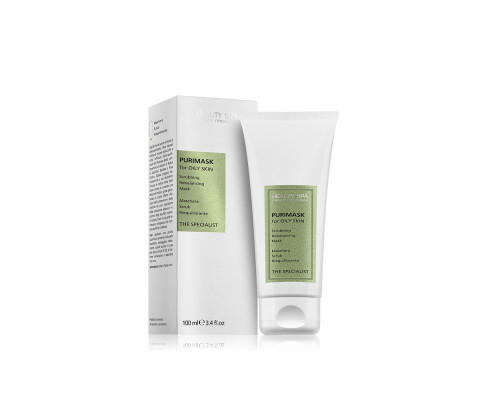Лікувальний мікропілінг пуримаска для очищення пор / purimask 100 ml beauty spa
