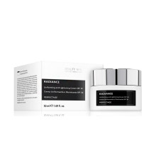 Дневной отбеливающий anti-age крем радианс spf 30 с эффектом телесного полупрозрачного тона для маскировки пятен и сияния кожи / radiance 50 ml