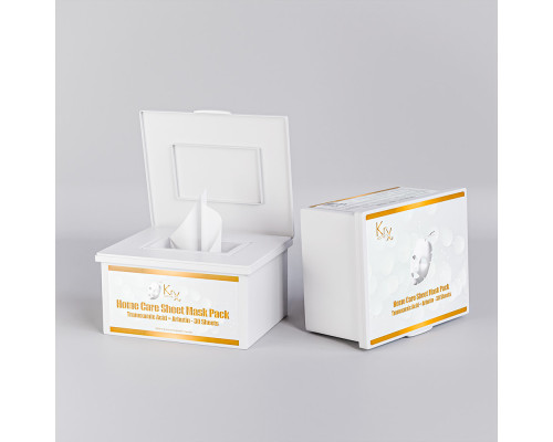 TRANEXAMIC ACID + ARBUTIN SHEET MASK PACK KRX Aesthetics. 